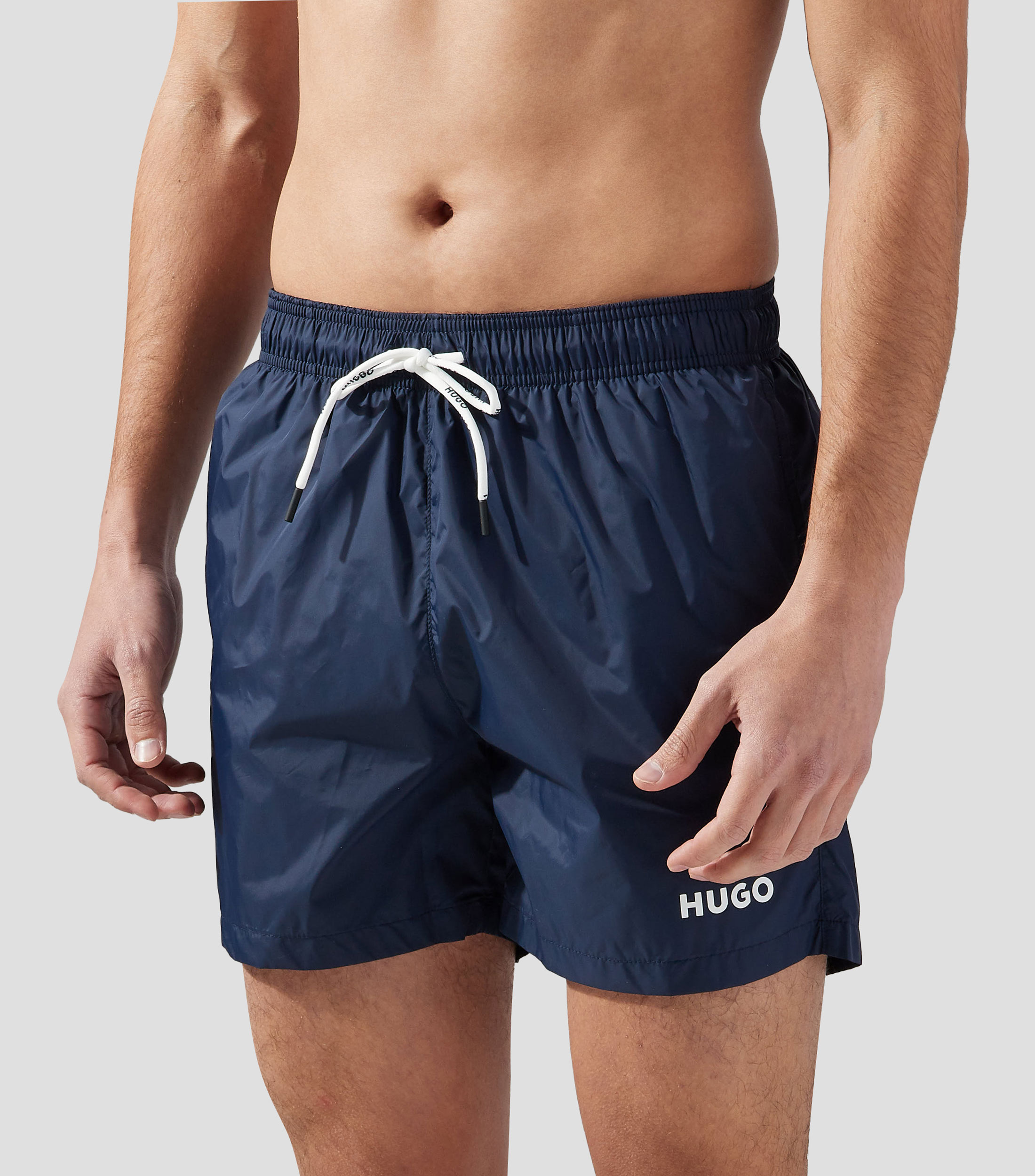 Traje De Bano corto liso Hombre